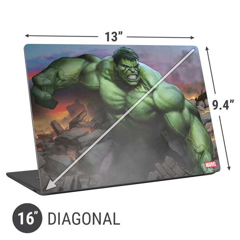 Marvel Enraged Hulk Universal Laptop 16in (13 x 9.4in) Skin